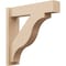 Ekena Millwork 5 1/2-in W x 22-in D x 22-in H Funston Block Rough Cedar Woodgrain TimberThane Outlooker, Primed Tan OUTUR055X22X22FST44RCPR - alternate 1